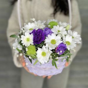 Букет цветов в корзине «Factura .two»