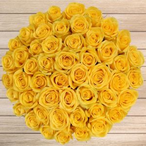 51 Желтая Роза (50 см.)