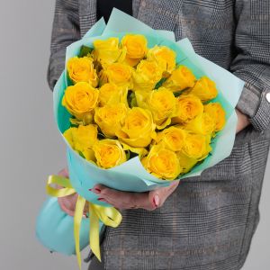 19 Желтых Роз (60 см.)