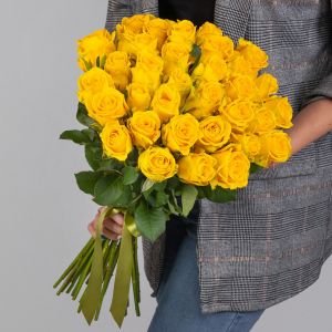 35 Желтых Роз (50 см.)