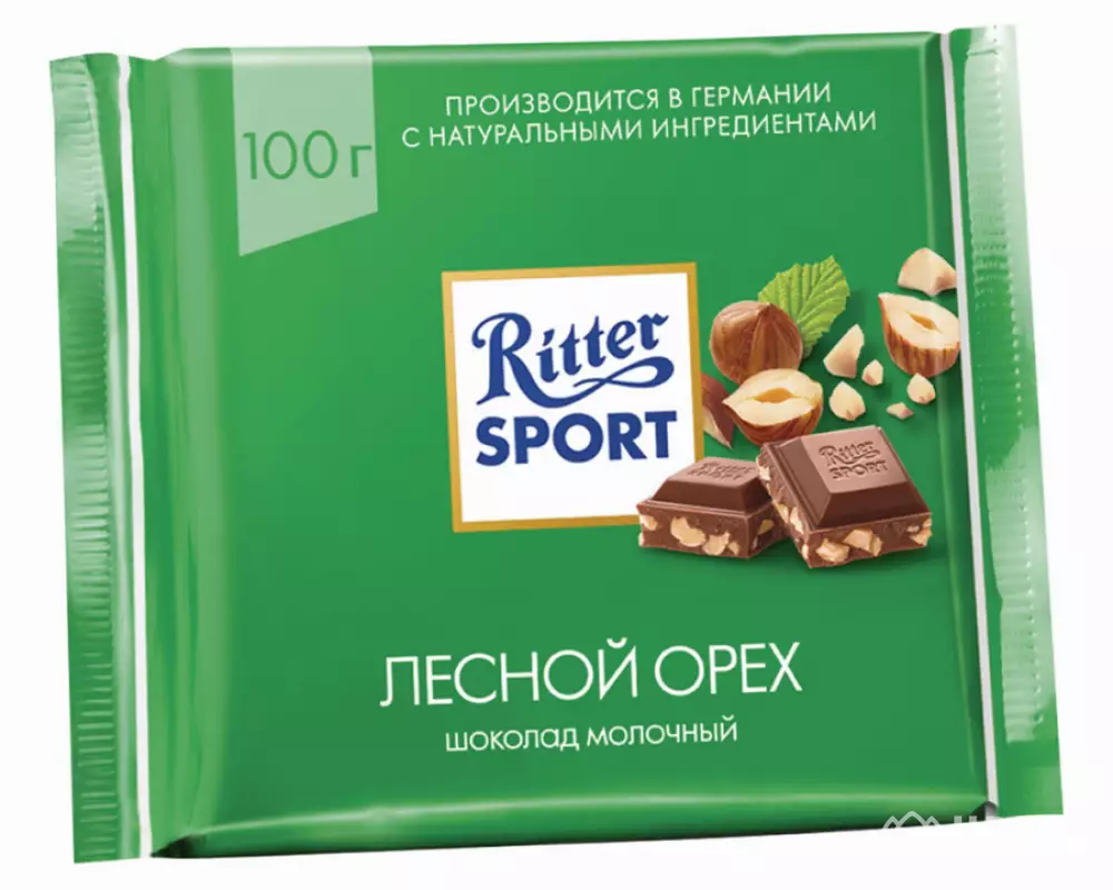 Шоколад Ritter Лесной орех №1