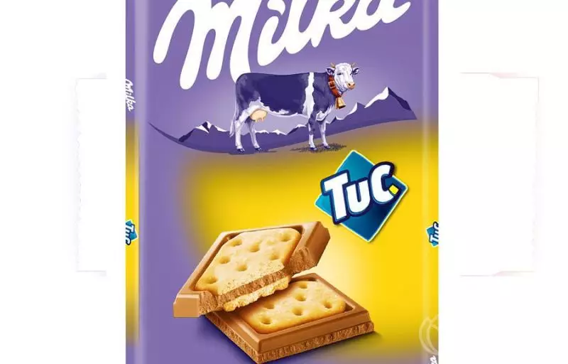 Шоколад Milka Сэндвич TUC №1