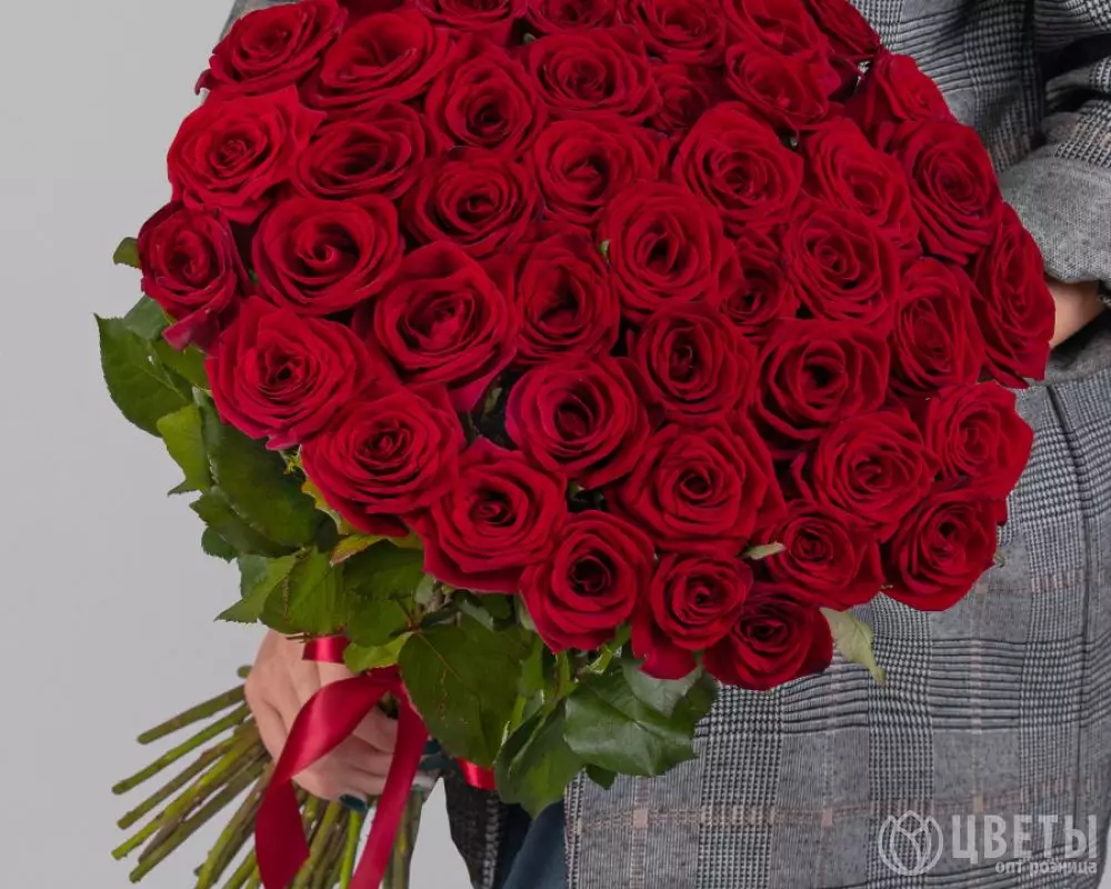 45 Красных Роз (50 см.) №1