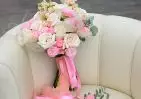 Букет невесты &quot;Розовый БОХО&quot; small №2